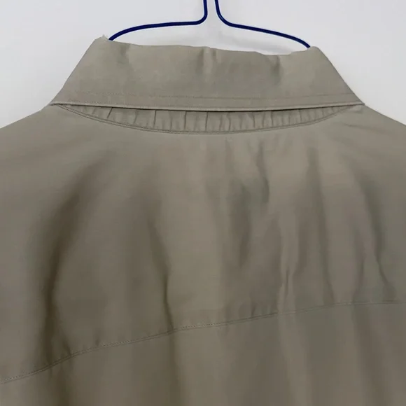 Giorgio Armani Men's Light Tan Button Down Shirt - Picture 6 of 9